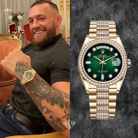 conor rolex|Conor McGregor's Watch Collection Hits Hard .